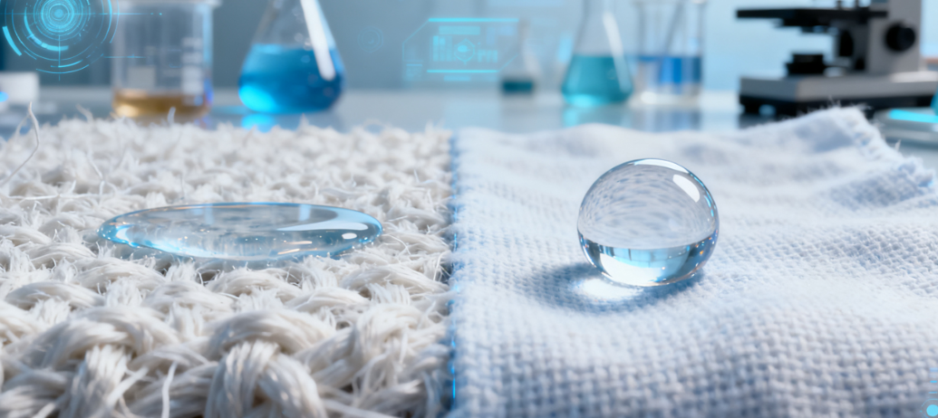 超疏水“铠甲”如何炼成？接触角测量仪揭示棉织物的华丽蜕变